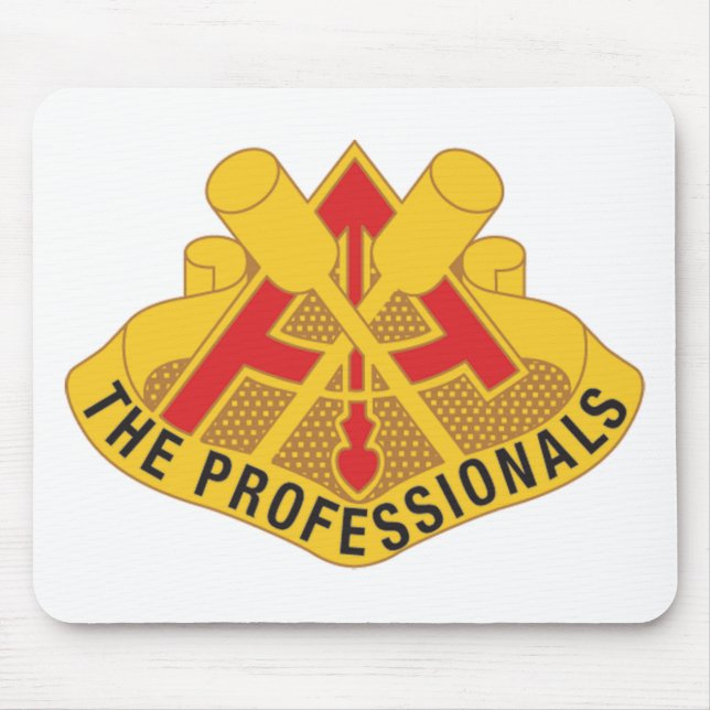 Alfombrilla De Ratón 69.ª USAFAD Los Profesionales Insignia (Frente)