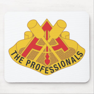 Alfombrilla De Ratón 69.o USAFAD las insignias de los profesionales