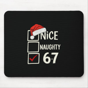 Alfombrilla De Ratón 6-7 Disfraz Meme Bonito Travieso 67 Navidad Cerebr