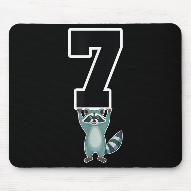 Alfombrilla De Ratón 6 7 Graciosos Maestros Costume Racc (Frente)