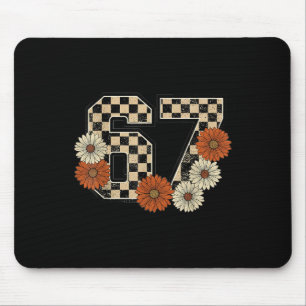 Alfombrilla De Ratón 6 7 Retro Camiseta de Cuadro de Memes de Otoño Emb