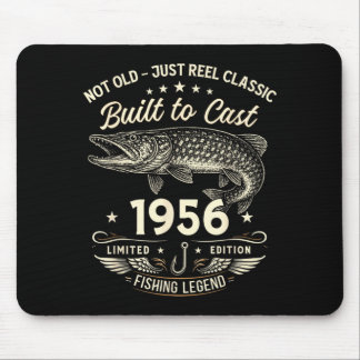 Alfombrilla De Ratón 70th Birthday Fishing Gift Men Original 1956 Lied
