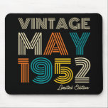 Alfombrilla De Ratón 70th Birthday Vintage 1952 Limited Edition<br><div class="desc">70th Birthday Vintage 1952 edición limitada Regalo de cumpleaños</div>