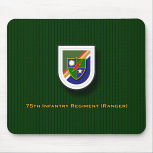 Alfombrilla De Ratón 75.o Regimiento de infantería - flash de los