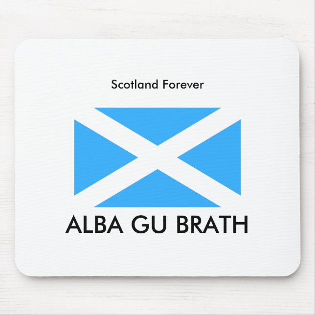 Alfombrilla De Ratón 800px-Flag_of_Scotland_%28traditional%29, ALBA… (Frente)