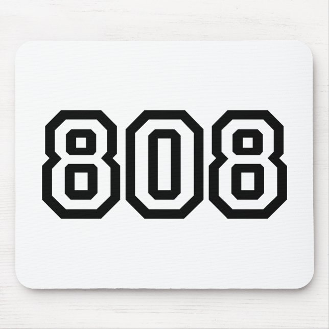 ALFOMBRILLA DE RATÓN 808 (Frente)