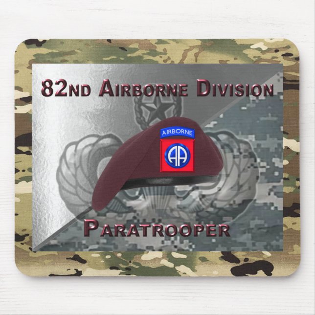Alfombrilla De Ratón 82.ª División Aérea (Frente)