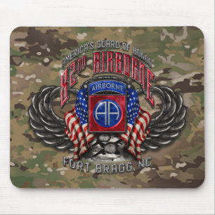Alfombrilla De Ratón 82.º Fort Bragg Camo Mousepad