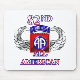 Alfombrilla De Ratón 82.o División aerotransportada todo americana