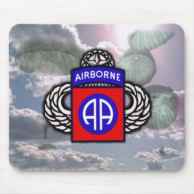 Alfombrilla De Ratón 82.o Mousepad de la división aerotransportada (Frente)