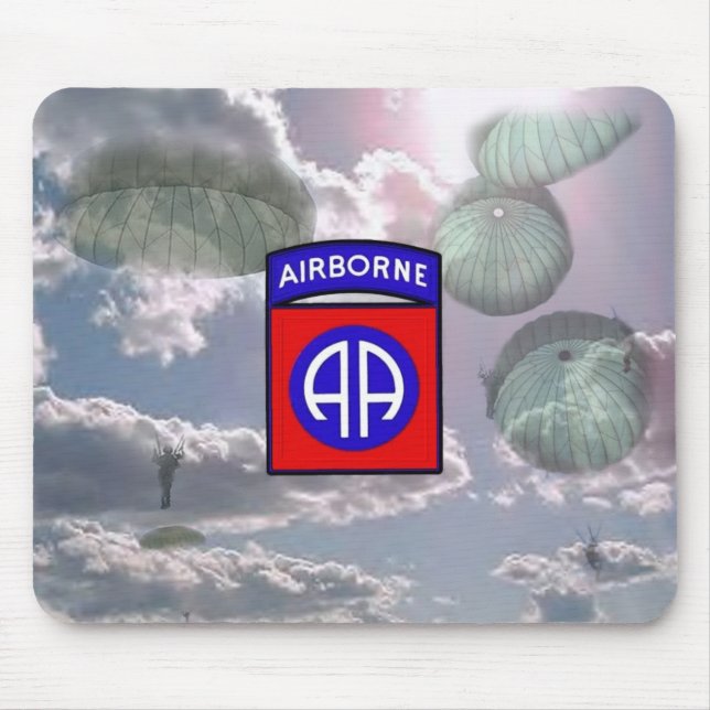 Alfombrilla De Ratón 82.o Mousepad de la división aerotransportada (Frente)