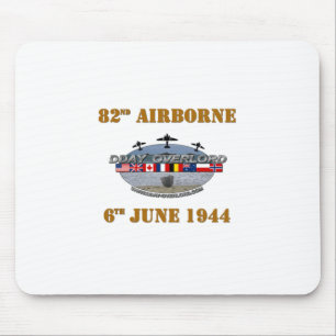 Alfombrilla De Ratón 82nd Airborne Division 6th June 1944