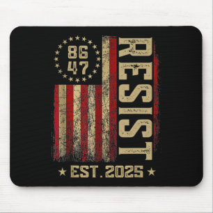 Alfombrilla De Ratón 86 47 Anti Trump Resiste Impugnar a Trump Impugnar