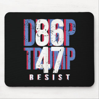 Alfombrilla De Ratón 86 Imposición de 47 Camisas contra Trump 47 Trump