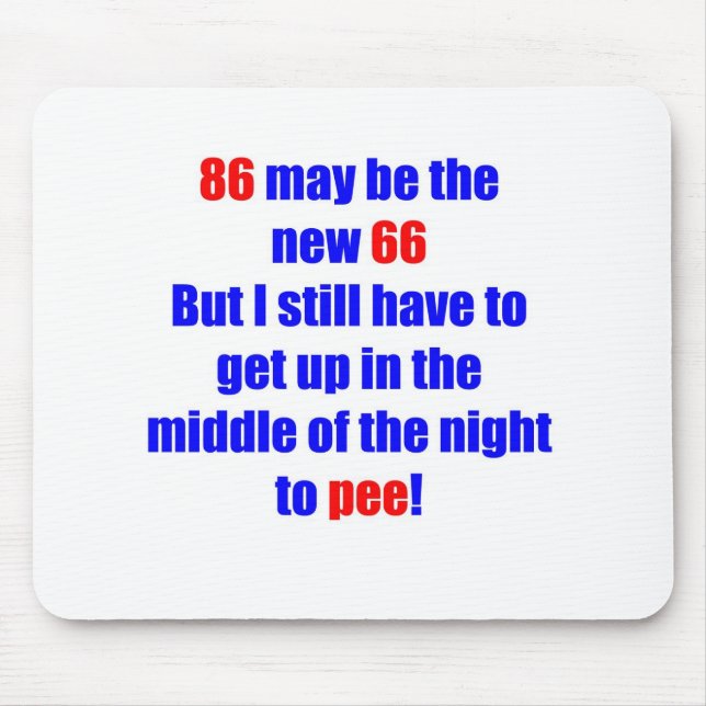 Alfombrilla De Ratón 86 nuevos 66 (Frente)