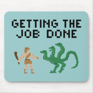 Alfombrilla De Ratón 8 bits Hércules - Mousepad
