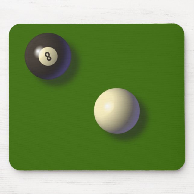 Alfombrilla De Ratón 8 bola Mousepad (Frente)