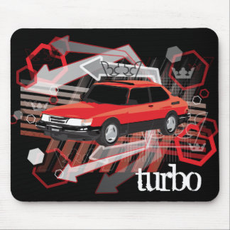 Alfombrilla De Ratón 90 SPG en el rojo, mousepad de turbo