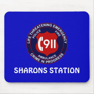 Alfombrilla De Ratón 911 Dispatcher - Llamar a Taker Mousepad