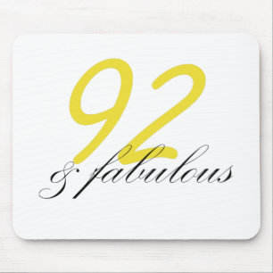 Alfombrilla De Ratón 92 y fabuloso