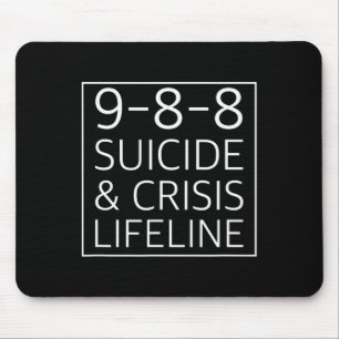 Alfombrilla De Ratón 988 - Crisis de concienciación sobre el suicidio 9