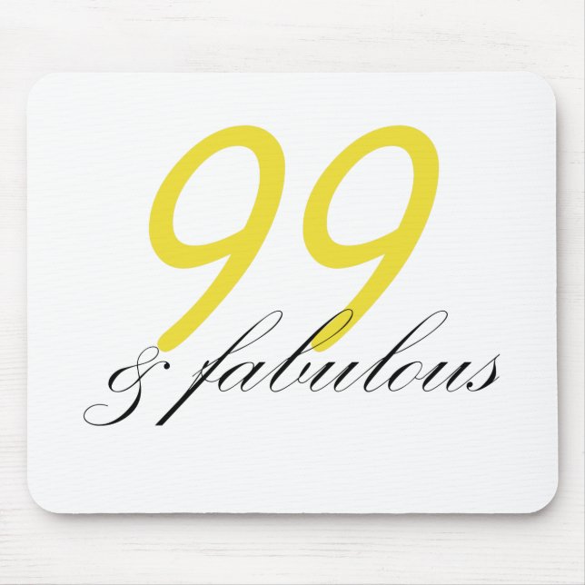 Alfombrilla De Ratón 99 y fabuloso (Frente)