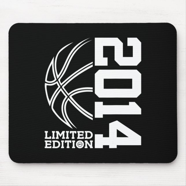 Alfombrilla De Ratón 9.º Birthday Basketball Limited Edition 2014 1 (Frente)