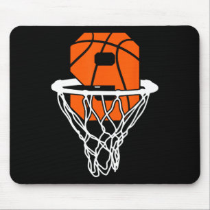 Alfombrilla De Ratón 9.º cumpleaños Baloncesto Nueve niños de 9 años