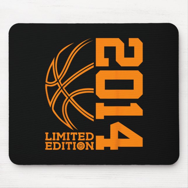 ALFOMBRILLA DE RATÓN 9.º CUMPLEAÑOS BASKETBALL LIMITED EDITION 2014 (Frente)