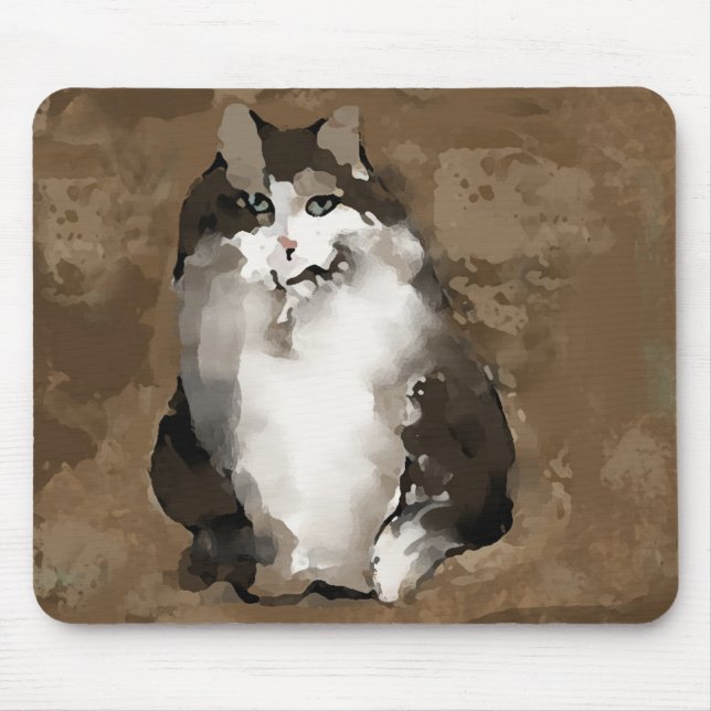 Alfombrilla De Ratón 9.º gata (Frente)