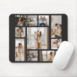 Alfombrilla De Ratón 9 Plantilla de Collage de fotos Personalizar el te