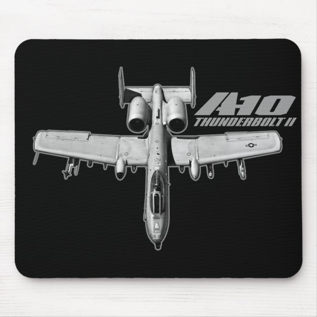 Alfombrilla De Ratón A-10 Thunderbolt II Mouse Pad Mousepad (Frente)