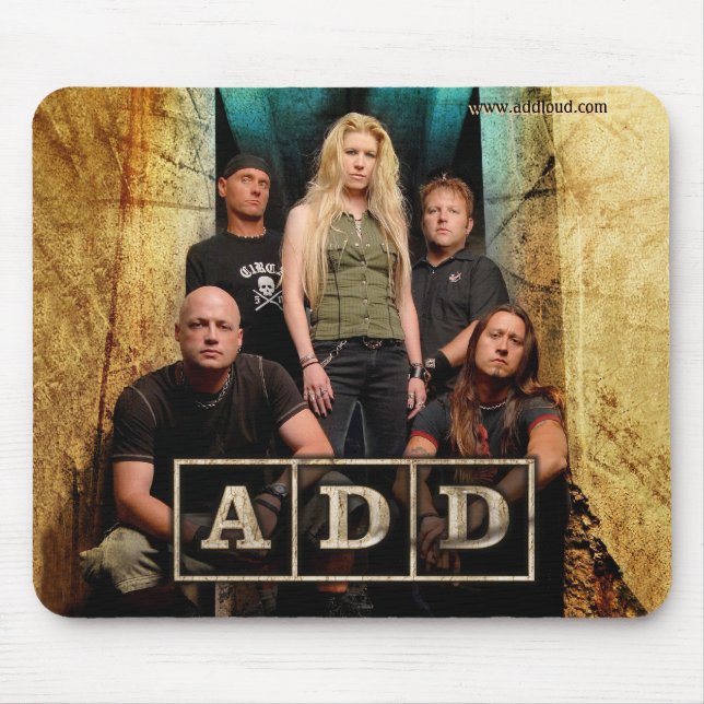 Alfombrilla De Ratón A.D.D. MousePad (Frente)
