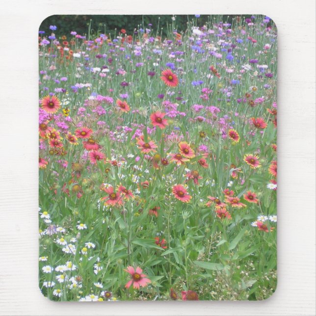 Alfombrilla De Ratón A Garden of Wildflowers (Frente)