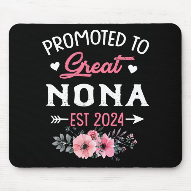 Alfombrilla De Ratón A La Gran Flor De Nona Est 2024 (Frente)