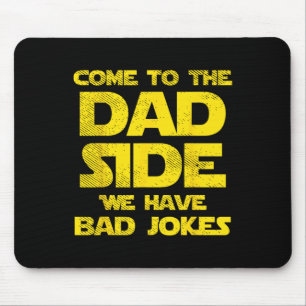 Alfombrilla De Ratón A La Parte De Papá Tenemos Malos Chistes Divertido