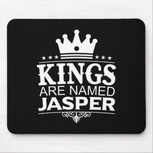 Alfombrilla De Ratón A los Reyes Se Les Llama Jasper Funny Nombre Perso