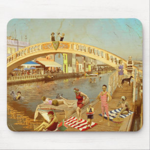 Alfombrilla De Ratón A Ponte dos Carcavelos. Aveiro (Portugal)