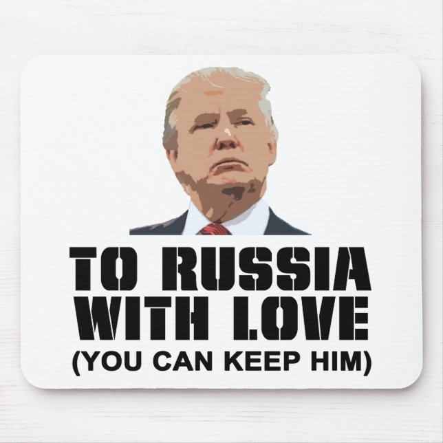 Alfombrilla De Ratón A Rusia con amor (Frente)