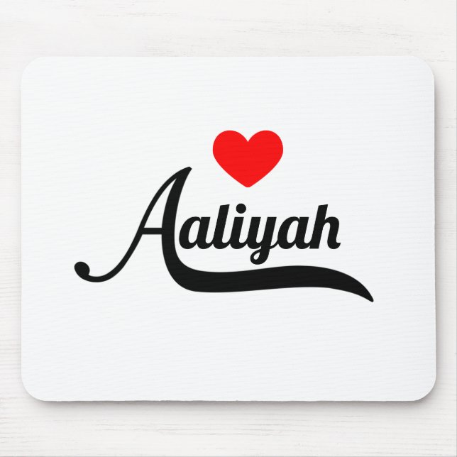 Alfombrilla De Ratón Aaliyah (Frente)