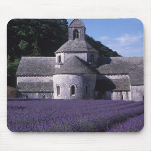 Alfombrilla De Ratón Abadía de Senanque, Gordes, Vaucluse, Provenza, 2