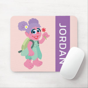 Alfombrilla De Ratón Abby Cadabby   Picking Daisies   Add Your Name
