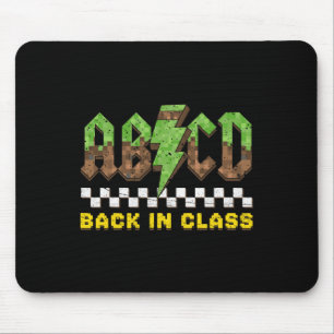 Alfombrilla De Ratón Abcd Ck En Cl Rock Ck Para La Escuela Niños Niñas 