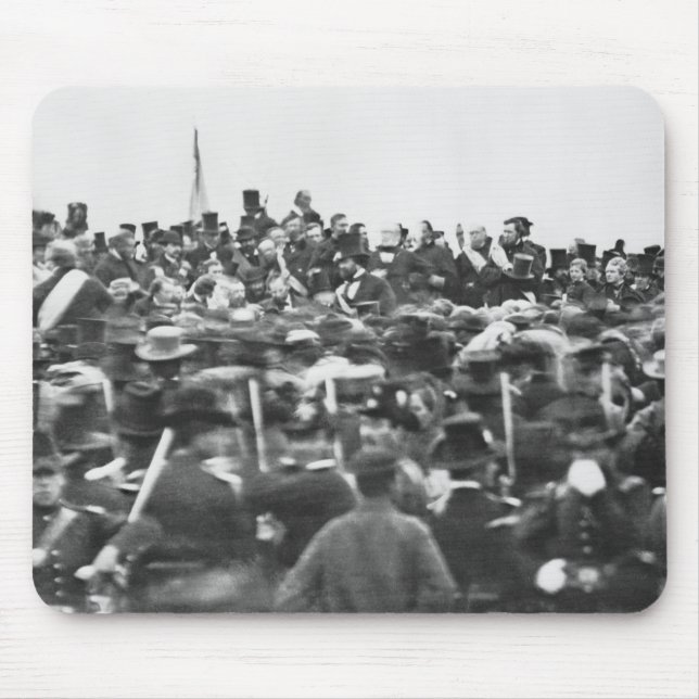 Alfombrilla De Ratón Abe Lincoln Gettysburg Dirección: Fin de la Guerra (Frente)