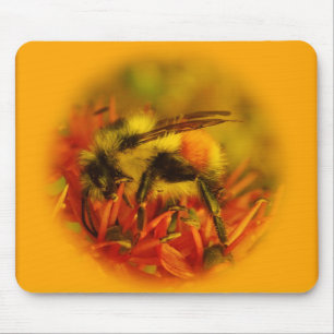 Alfombrilla De Ratón abeja en cristal