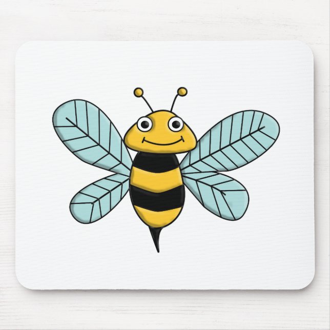 Alfombrilla De Ratón abeja imma (Frente)