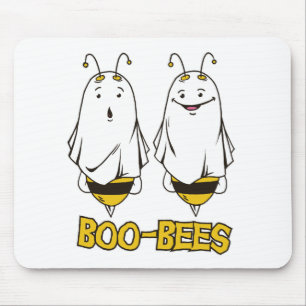 Alfombrilla De Ratón Abejas Boo Halloween - Abejas Fantasmas Divertidas