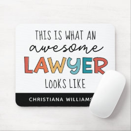 Alfombrilla De Ratón Abogado personalizado | Abogado | Abogado alucinan