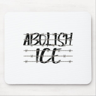 Alfombrilla De Ratón Abolición De La Protesta Con Alambre De Hielo Y Re