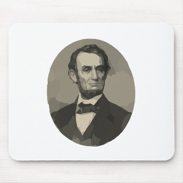 Alfombrilla De Ratón abraham lincoln (Frente)
